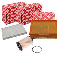 FEBI POLLEN- LUFT- ÖL-FILTER PAKET passend für Seat Exeo 3R2 Exeo ST 3R5