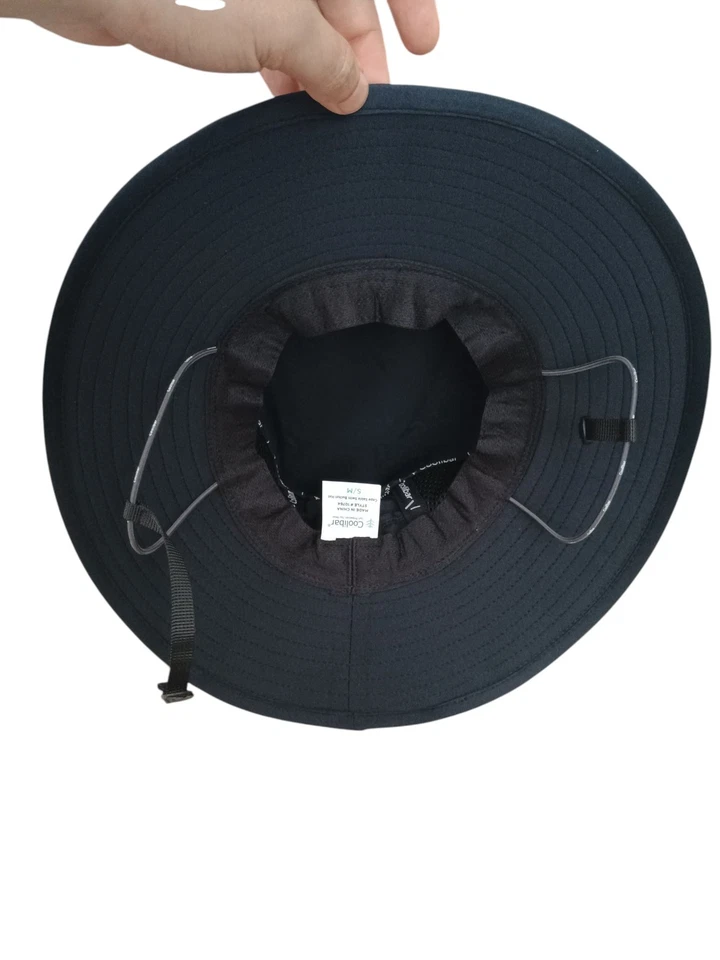 Coolibar унисекс UPF 50 + плащ соболь плавать ведро шляпа солнца защитный S/M новый с Ярлыками черный - Изображение 4 из 4