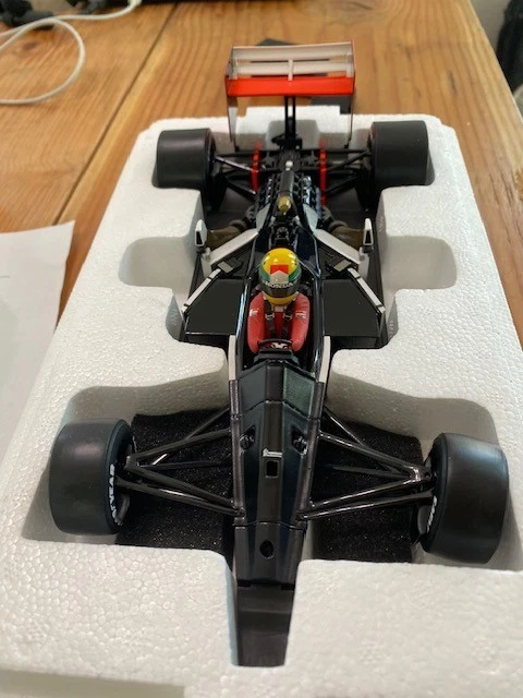 Premium X | 1/18 | McLaren Honda MP4/4 Japan GP 1988 Ayrton Senna | ORIGINAL BOX - Image 4 of 4