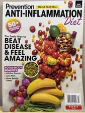 Prevention Magazine ANTI-INFLAMMATION Diet 50+ Recipes Beat Disease Feel Amazing