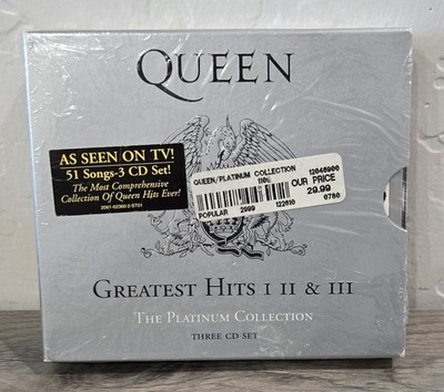 QUEEN Greatest Hits I II & III The Platinum Collection 3 CD Box Set *NEW SEALED*