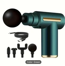 6 speed massage gun Percussive Portable Cordless Deep Tissue relaxing