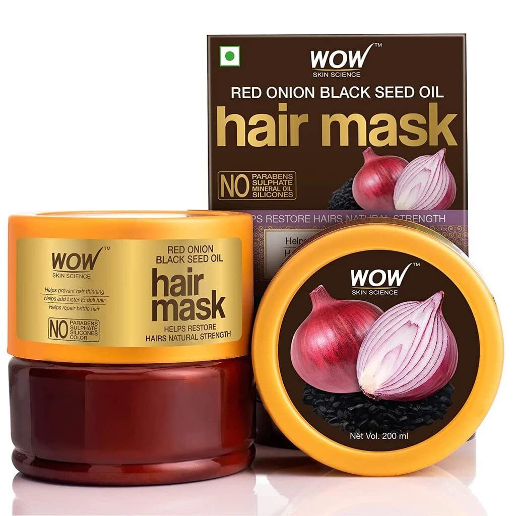 WOW Skin Science onion hair mask for Dandruff/Hair Growth/Hair Fall/ Hair  Regrow | eBay