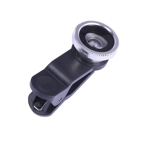 Mobile Phone Lens Universal Clip Camera Accessories External Wide Angle Fisheye - 第 7/12 張圖片