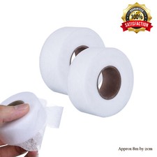 8m - 16m Wonder Web Iron On Hemming Tape Roll Clothes Sewing Turn Up Hem UK