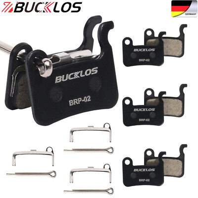 4Paar BUCKLOS Harz Scheibenbremsbel MTB Fahrräder for Shimano M06 M975 M775
