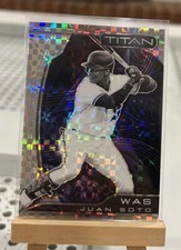 2022 Panini Chronicles Titan JUAN SOTO #21 Building Blocks Prizm Nationals