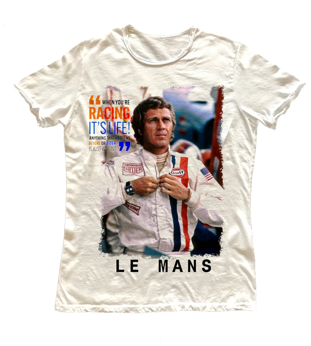 New ON ANY SUNDAY MOVIE POSTER T-SHIRT STEVE McQUEEN FILM MOTORCYCLE MOTOCROSS - Foto 8