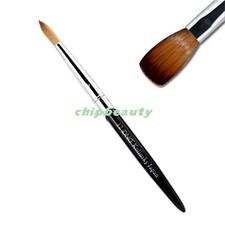 DND Kolinsky Acrylic Brushes 100% Kolinsky Hair Nail Brush Luxury Handle #12