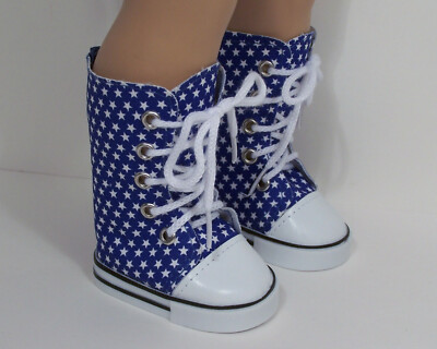 blue sequin tennis shoes