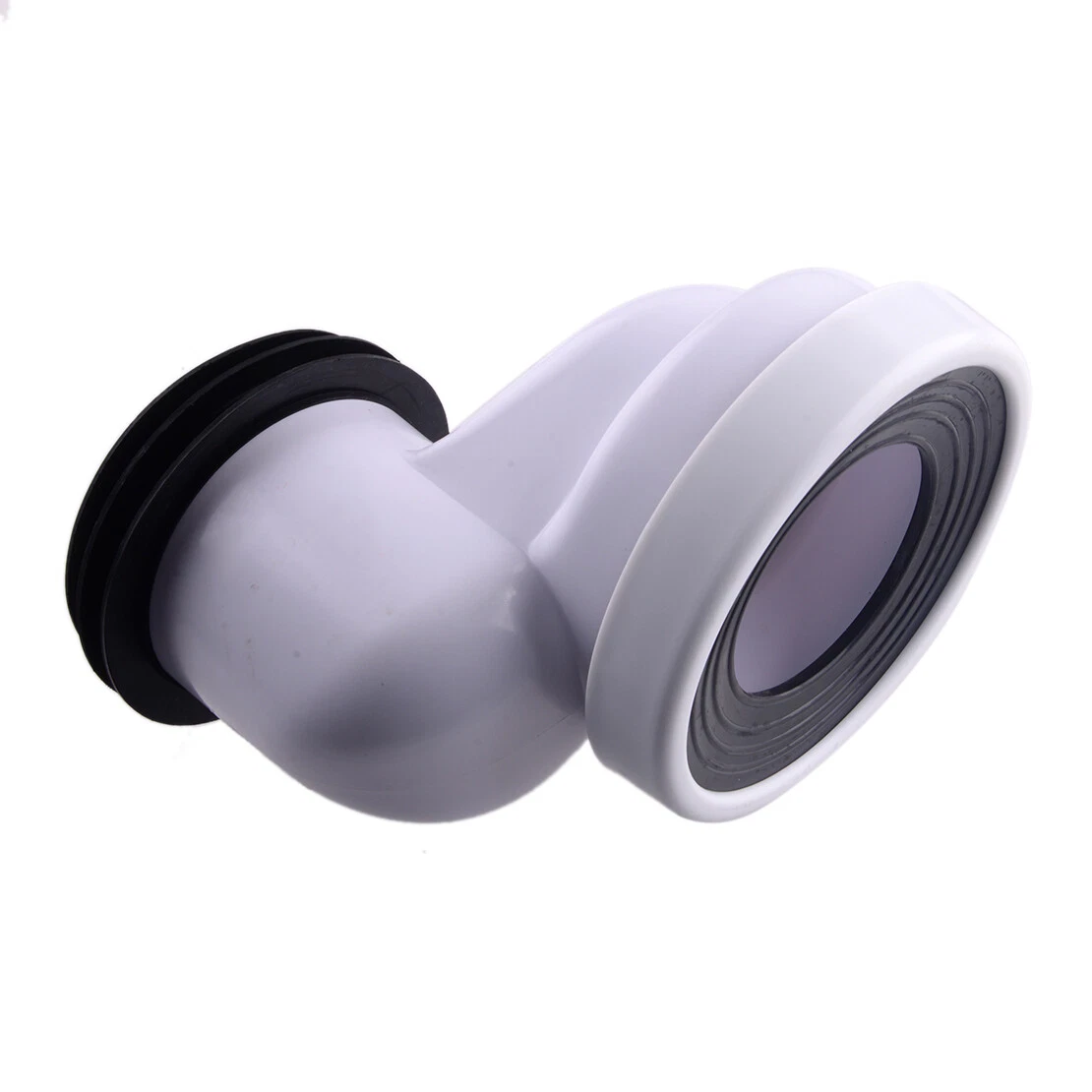High Quality PVC 100mm Offset Toilet WC Misaligned Pan, 48 OFF