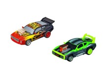 Carrera GO!!! / GO!!! Plus - Satz Auto - Muscle Car Flame + Muscle Car Green