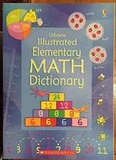 Usborne Illustrated Elementary Math Dictionary - Unknown Binding - VERY GOOD