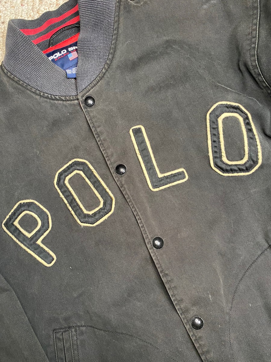 Vintage Polo Sport Tiger Varsity XL Jacket Ralph Lauren Vintage Polo Sport Tiger Varsity XL Jacket Ralph Lauren