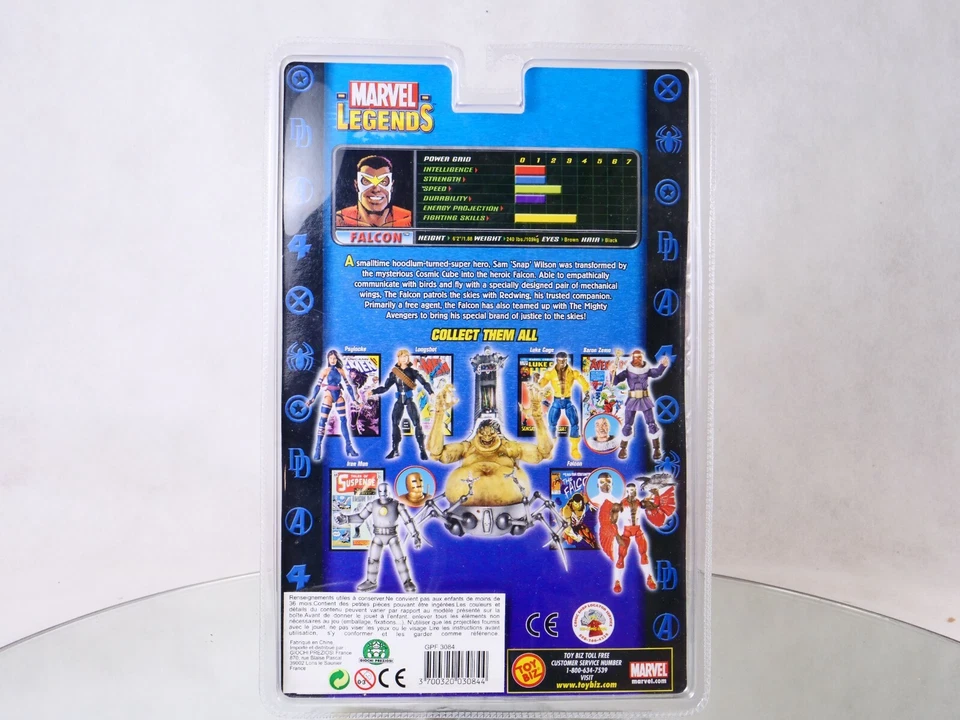 Toy biz - Marvel Legends - Falcon - Mojo Serie - en Caja Nunca Abierta - Imagen 3 de 4