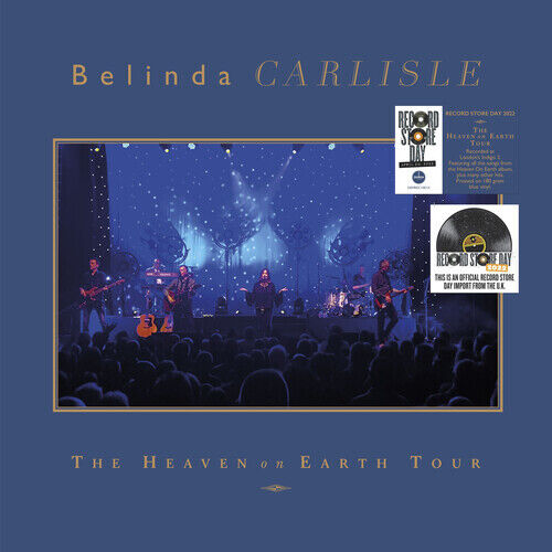 Belinda Carlisle - Live: Decades [180-Gram Blue Colored Vinyl] [New Vinyl LP] Bl - Picture 1 of 2