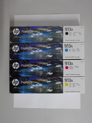 Original HP Tintenpatrone 913A Multipack für PageWide Pro 352 452 MFP 377 477