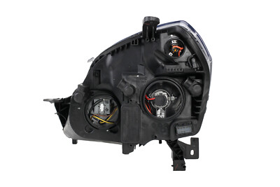 Par De Faros Delanteros LOTT Set Para Opel Zafira Hasta 01/2008 – H7/H1, Negro, Con Motor Regulador
