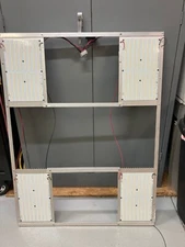 4x Quantum QB288 Panels, Structure, Veg & Bloom, Shipped apart for easy assembly