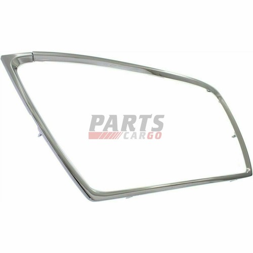 New Fits 2010-2013 Mitsubishi Outlander MI1202100 Grille Molding Chrome Garnish - Picture 3 of 4