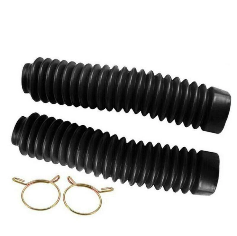 270*30mm 20 Nudos Moto Horquilla Delantera Polainas Gators Amortiguador Cubierta Antipolvo Foto 4 de 4