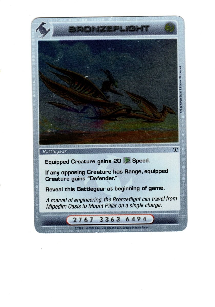 Chaotic Battlegear Rare Bronzeflight R | eBay