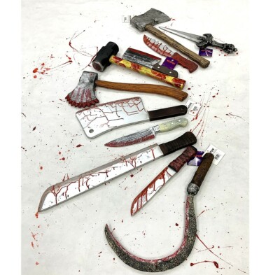 Super realistisches Hartschaum Halloween Waffen PU Schaum Kostüm TV Requisiten POSTEN