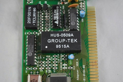 Max Tech NX-16BT Ethernet TP & Coax 16 bit ISA PCI Computer Circuit Board B10 - Picture 3 of 12