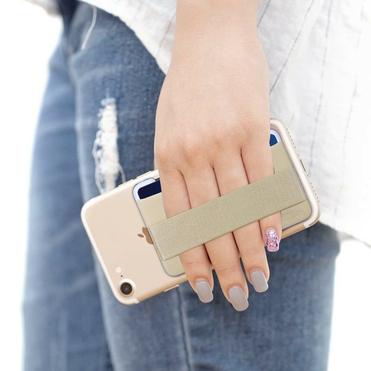 phone sleeve for cards Amazon.com: Phone Wallet Stick On, Leather Phone Card Holder, Credit Card Holder for Phone Case Compatible with iPhone, Samsung and Android