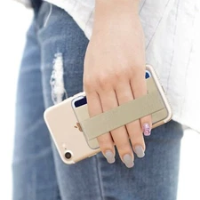 Mobile Cell Phone Card ID Holder Secure Pocket Wallet Sleeve Hand Strap