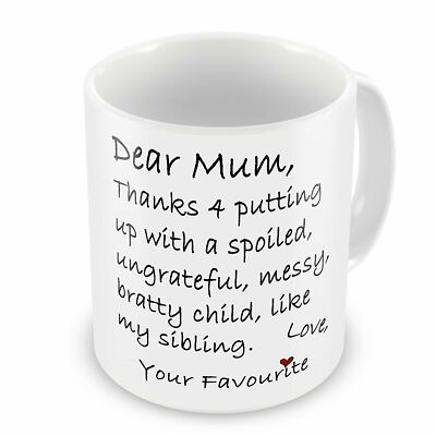 Muttertag Tasse Geschenk Mama Tasse Neuheit Geschenk LIEBE MAMA Weihnachten Geburtstag Kaffee Tee Tasse