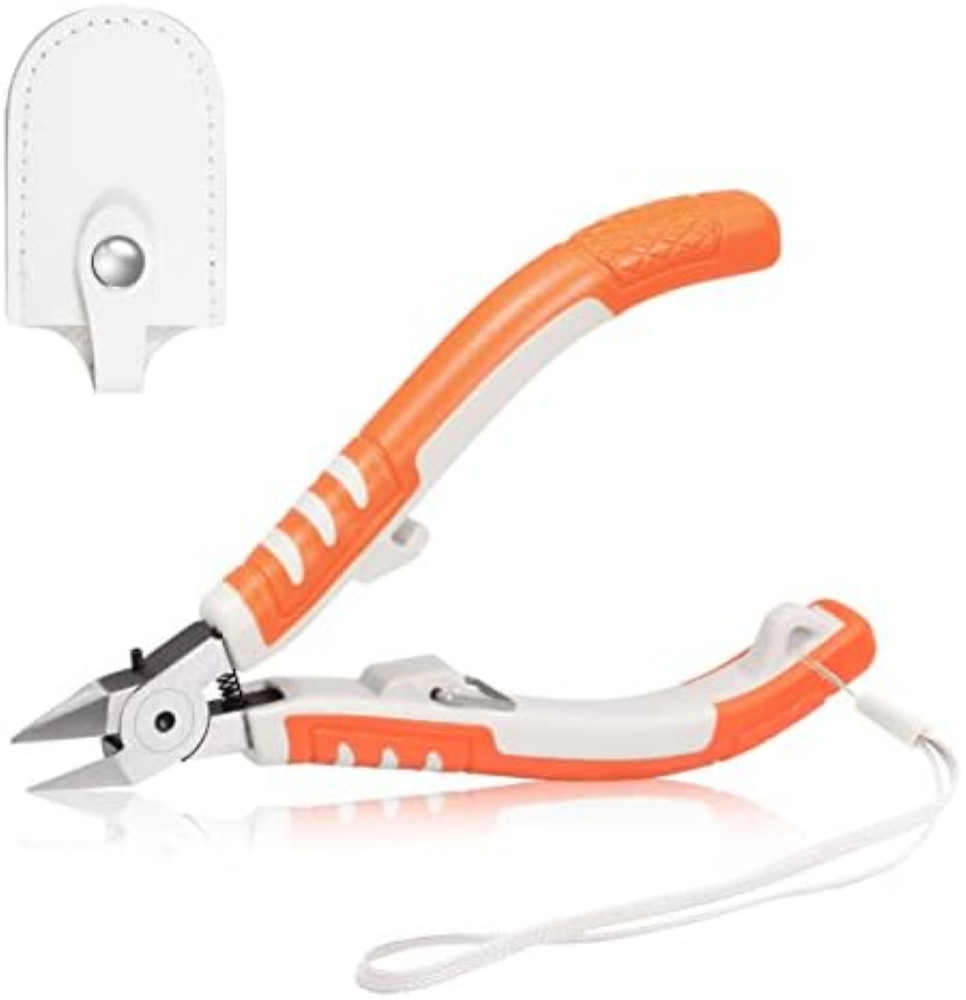 SPEEDWOX Flush Cutting Diagonal Cutters Tapered Head 5 Inches Diagonal Cutting P