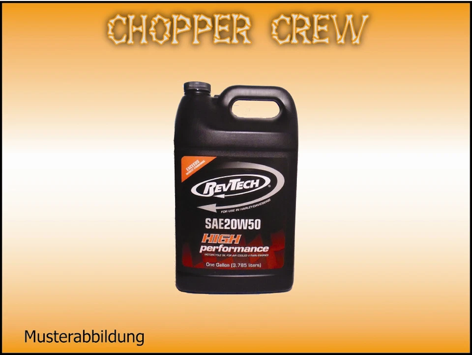 Revtech 20W50 Gallone 4L Motoröl Harley Twin Cam Evo Sporty #176 GP10,48€/L