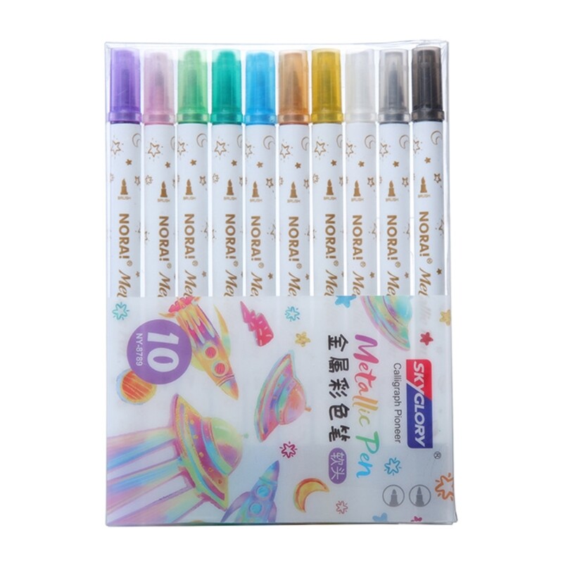Highlighters, Tip Marker Pens, Assorted Pastel Colors Color Highlighters-image
