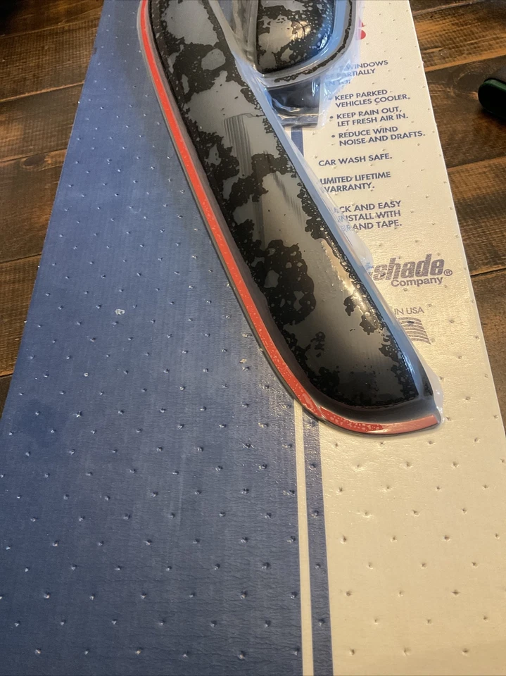 Protectores de lluvia ventana ventilación visera pantalla para Ford Ranger cabina extendida 93-95 NOS Foto 4 de 4