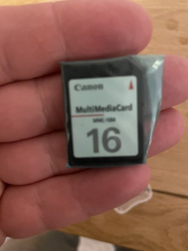 Canon Multimedia Card 16 New Unused Card Still In Plastic Bag - Picture 2 of 3