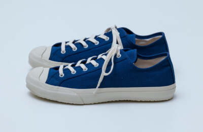 DOEK SHOE INDUSTRIES COURT INDIGO BLUE Canvas sneakers Cork insole