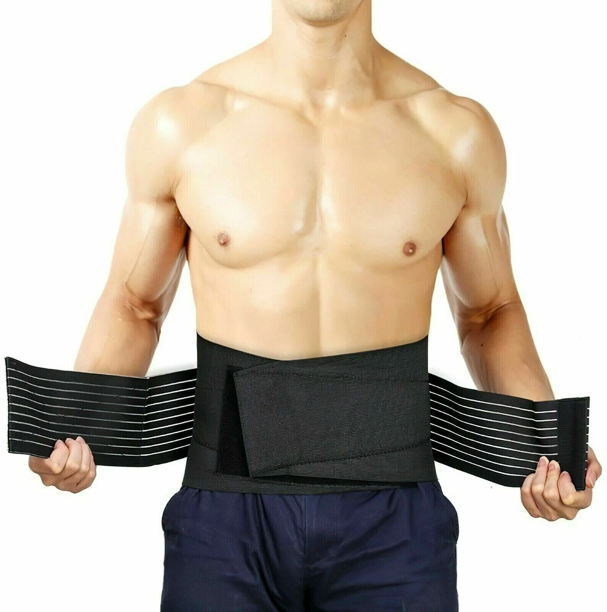 Tutore Posteriore Per Uomini E Donne, Regolabile, Supporto Lombare Traspirante, Cintura Di Supporto Per La Vita Cinghie Di Supporto Per La Schiena - Foto 9