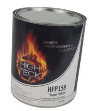 High Teck HFP 158 Toyota 040 Super White Basecoat Automotive Paint Gallon