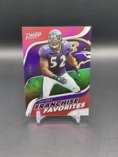 2023 Panini Prestige Ray Lewis /25 Pink Franchise Favorites FF-4 Ravens HOF A8
