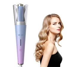 Hair Curler, Automatic Curling Iron, Auto Rotating Curling Wand, Wavy Look