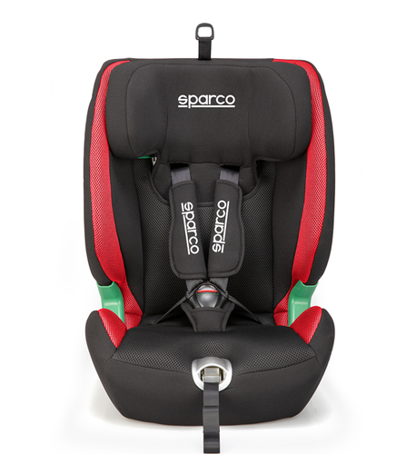 SPARCO SK5000IRD Car seat ECE R129/03, 76-150 cm., Black/Red, ISOFIX - Picture 3 of 11