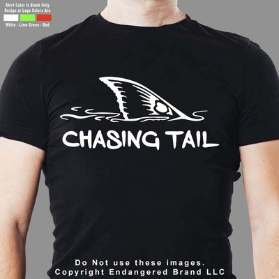 Fishing Chasing Tail Redfish Bonefish Red Bone fly Lure Bait Men's T Shirt