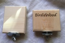 BirdieWood  Platform Pet Bird Perch for bird cage Parakeets Canary Finch Budgie