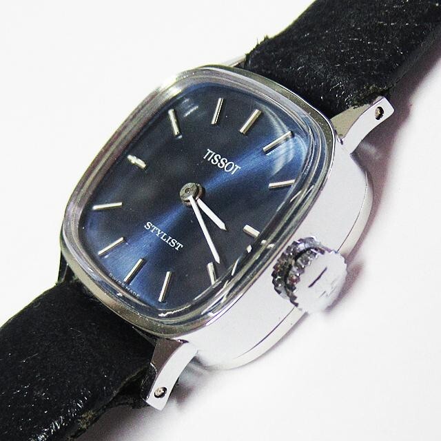 TISSOT Stylist Vintage Watch Mechanical Manual 17 Jewels Square