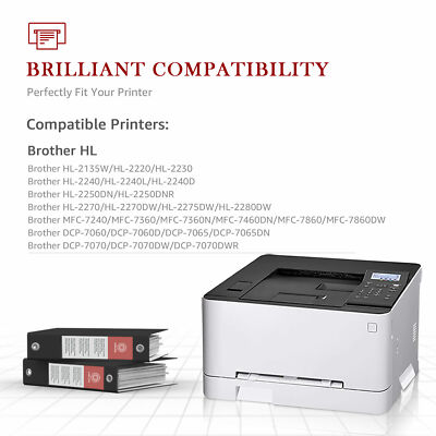 Toner Compatibile Per Stampanti Brother Toner E Tamburo TN450/DR420 Per Brother - Kit Compatibile Per Stampanti Laser MFC-7860DW, HL-2240D, Ecc. Toner E Tamburo 4-evergreen - Foto 10