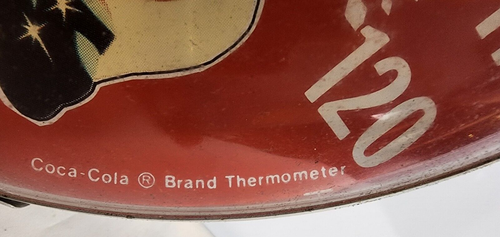 Coke Coca Cola Thermometer 12” Delicious Refreshing 1984 Tru Temp - Picture 5 of 8