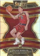 2019-20 Panini Select Dylan Windler Silver Prizm SP RC #2 