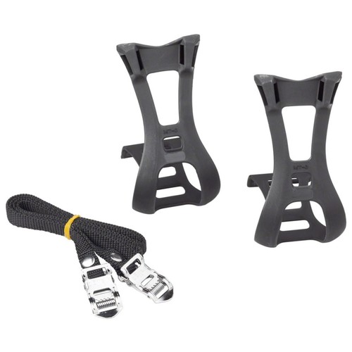 Dimension Toe Clip and Strap Set LG/XL Black MT-3/W-2 LARGE