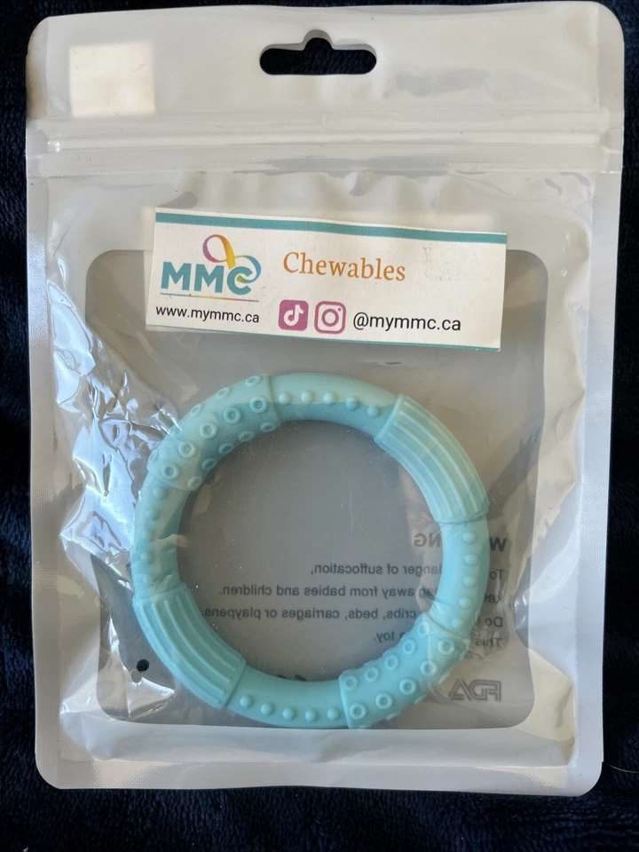 Новый MMC силиконовый жевательный зубочистка браслет для младенцев и сенсорных детей - Изображение 2 из 4